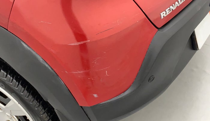 2018 Renault Kwid RXT 0.8, Petrol, Manual, 22,812 km, Rear bumper - Minor scratches
