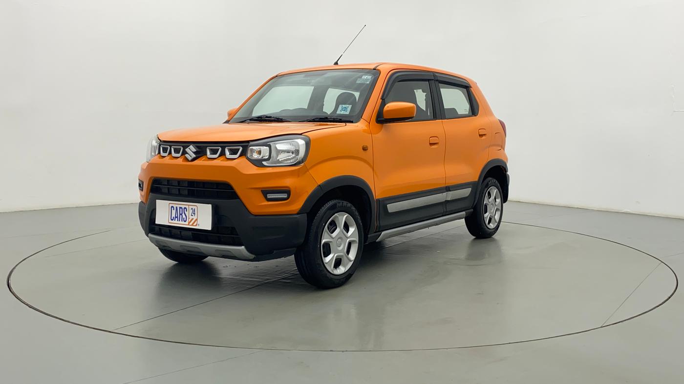 2019 Maruti S PRESSO VXI PLUS, CNG, Manual, 26,271 km, Left Front Diagonal (45- Degree) View