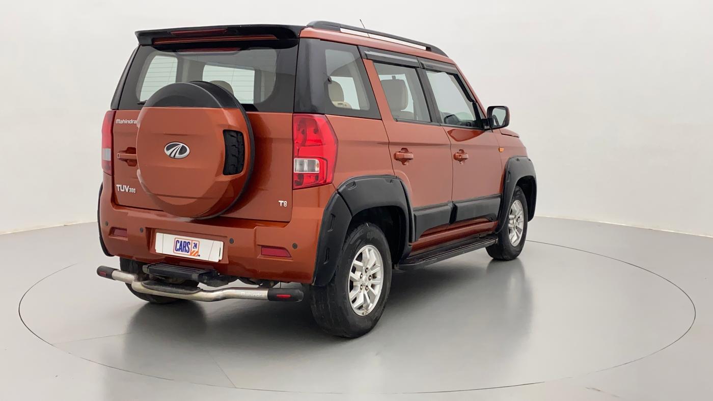 2016 Mahindra TUV300 T8, Diesel, Manual, 55,597 km, Right Back Diagonal