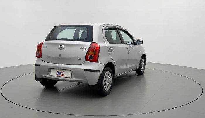 2012 Toyota Etios Liva G, Petrol, Manual, 24,434 km, Right Back Diagonal