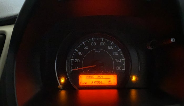 2020 Maruti New Wagon-R LXI CNG 1.0, CNG, Manual, 63,072 km, Odometer Image