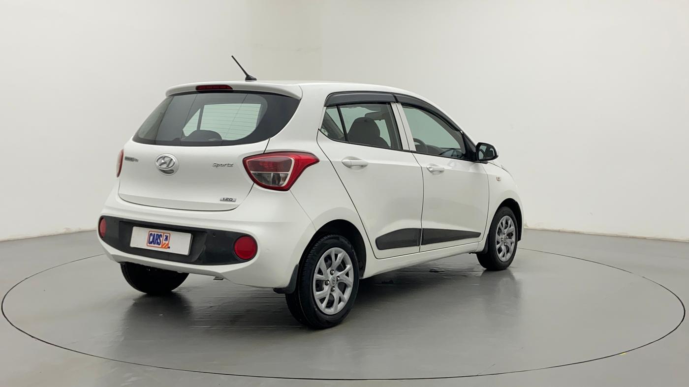 2017 Hyundai Grand i10 Sportz1.2 CRDI, Diesel, Manual, 43,683 km, Right Back Diagonal
