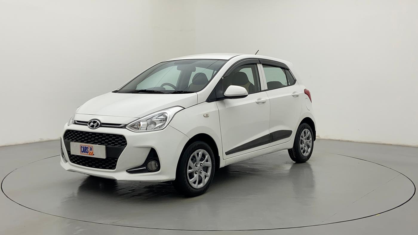 2017 Hyundai Grand i10 Sportz1.2 CRDI, Diesel, Manual, 43,683 km, Left Front Diagonal