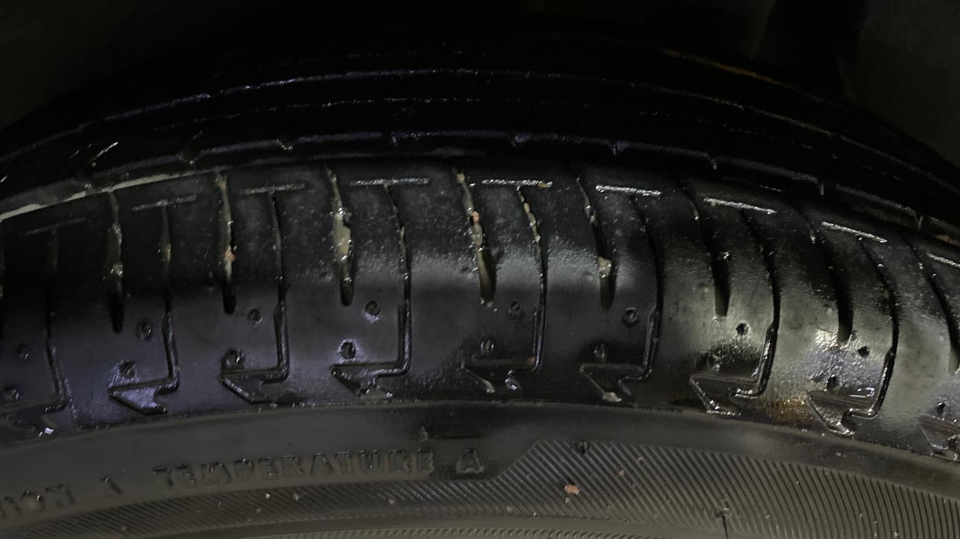 2024 Maruti IGNIS DELTA 1.2 AMT, Petrol, Automatic, 7,087 km, Left Rear Tyre Tread