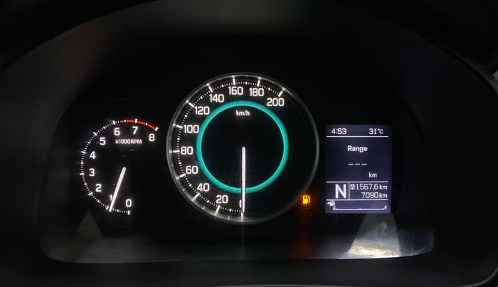 2024 Maruti IGNIS DELTA 1.2 AMT, Petrol, Automatic, 7,087 km, Odometer Image
