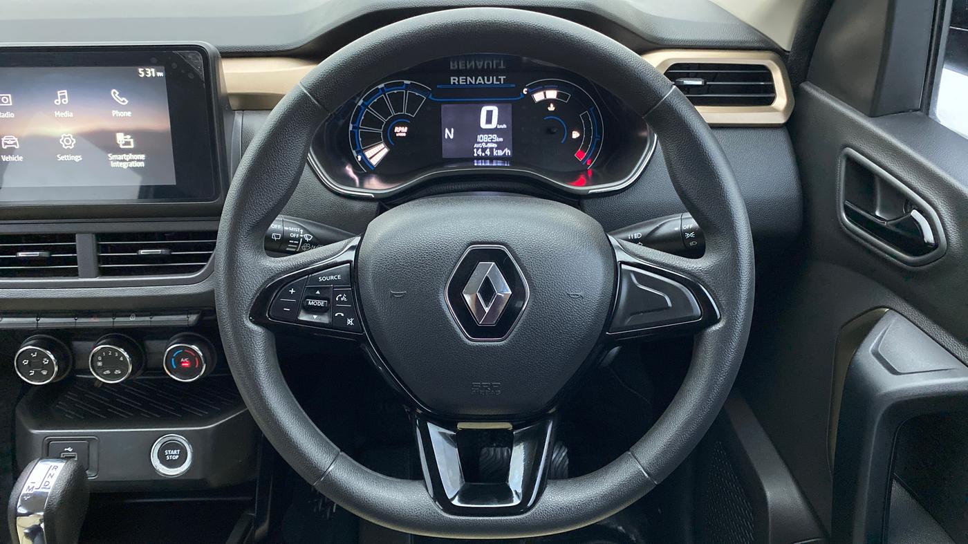 2021 Renault Kiger RXT 1.0 AMT, Petrol, Automatic, 10,893 km, Steering Wheel Close Up