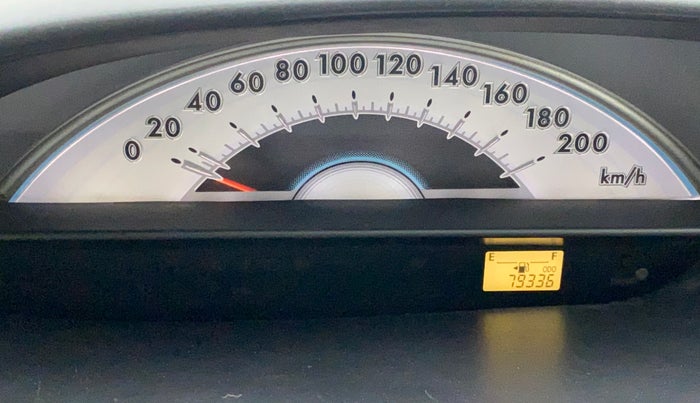 2012 Toyota Etios Liva GD, Diesel, Manual, 79,336 km, Odometer Image