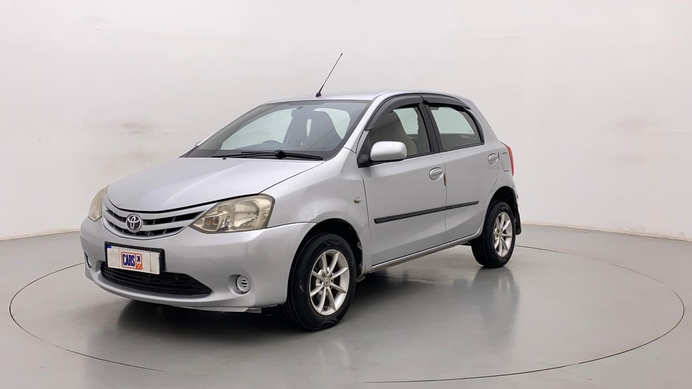 2012 Toyota Etios Liva GD, Diesel, Manual, 79,336 km, Left Front Diagonal