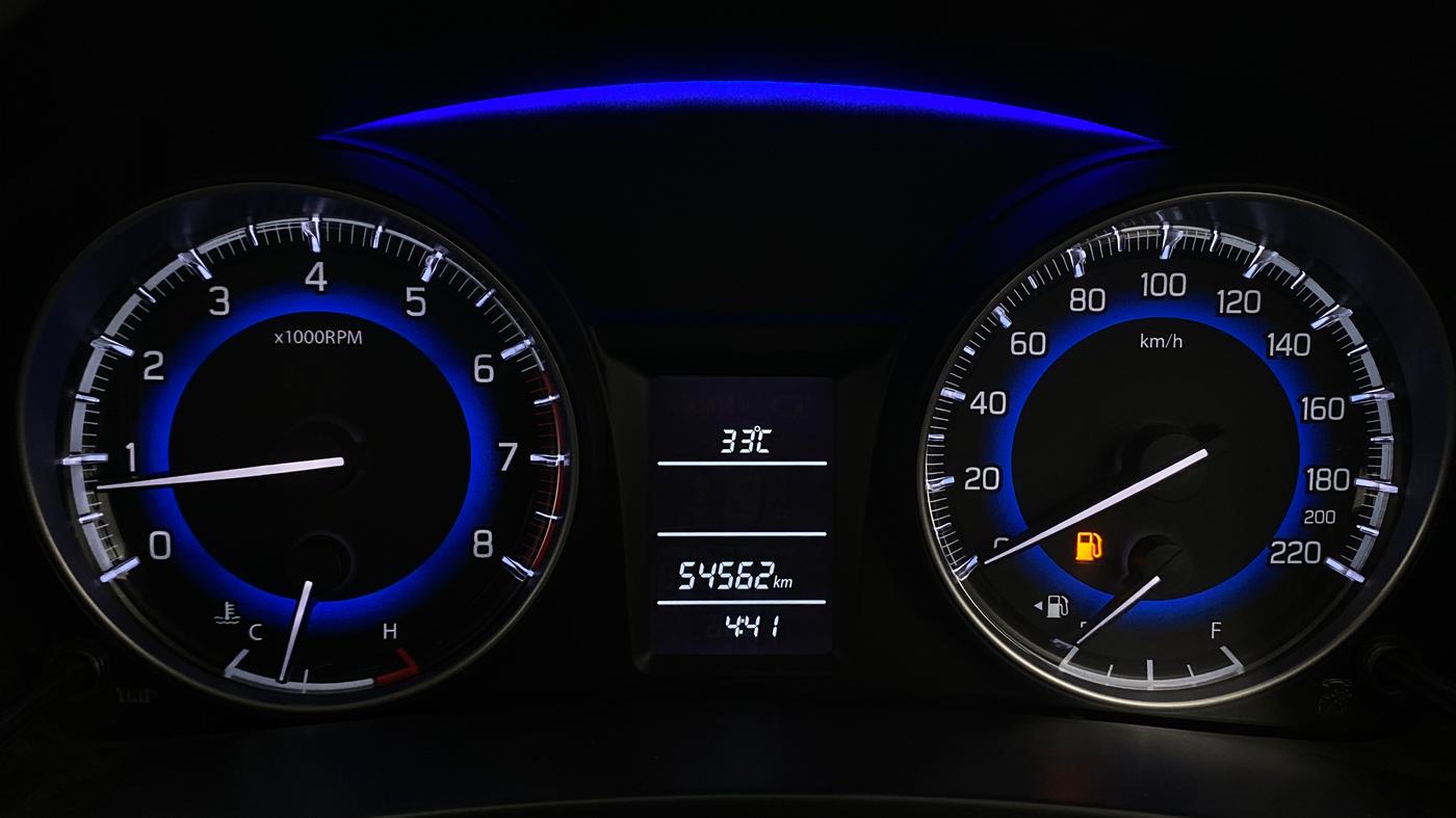 2021 Maruti Baleno DELTA PETROL 1.2, Petrol, Manual, 54,558 km, Odometer Image