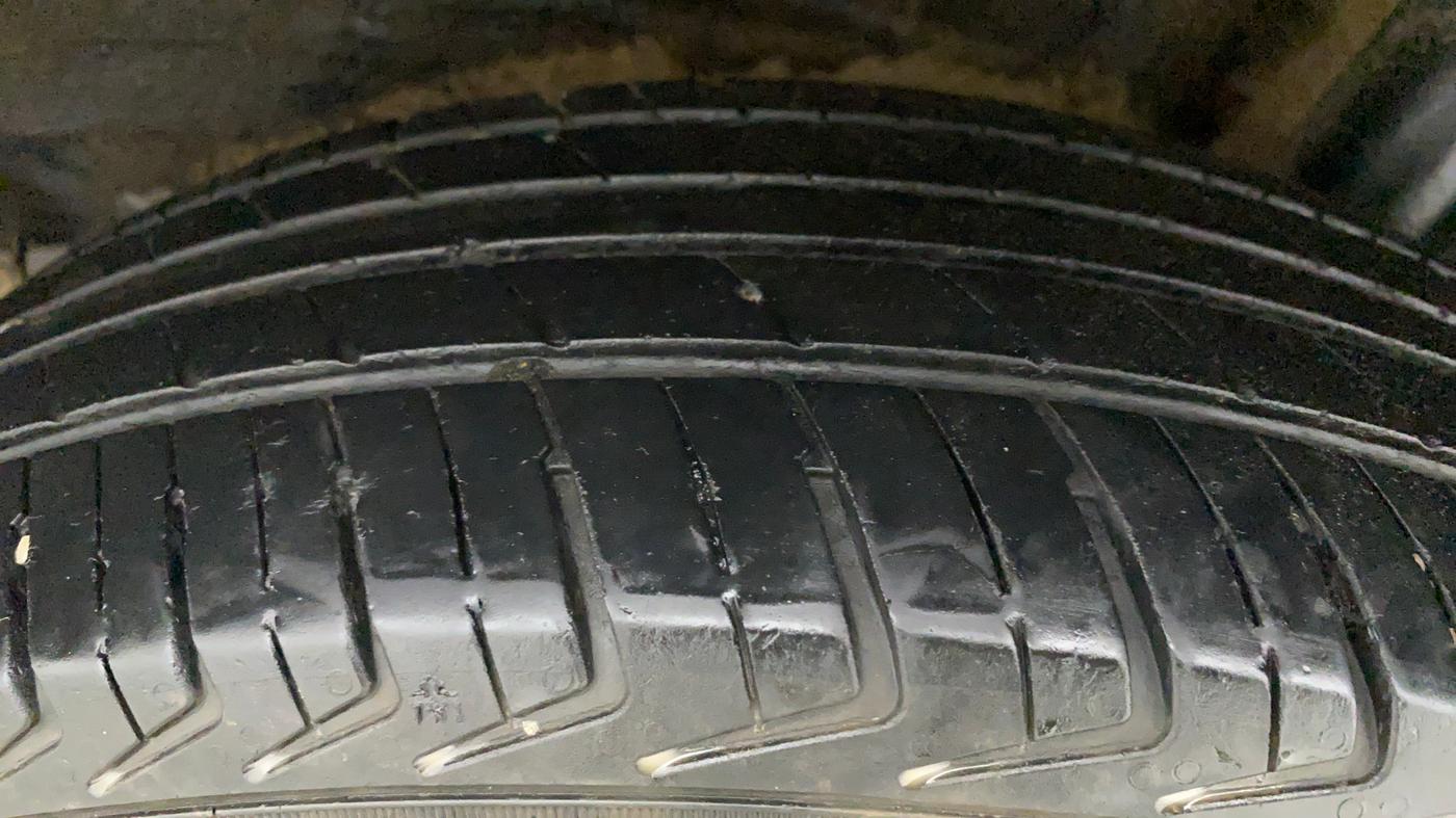 2021 Maruti New Wagon-R LXI CNG 1.0, CNG, Manual, 54,602 km, Left Rear Tyre Tread