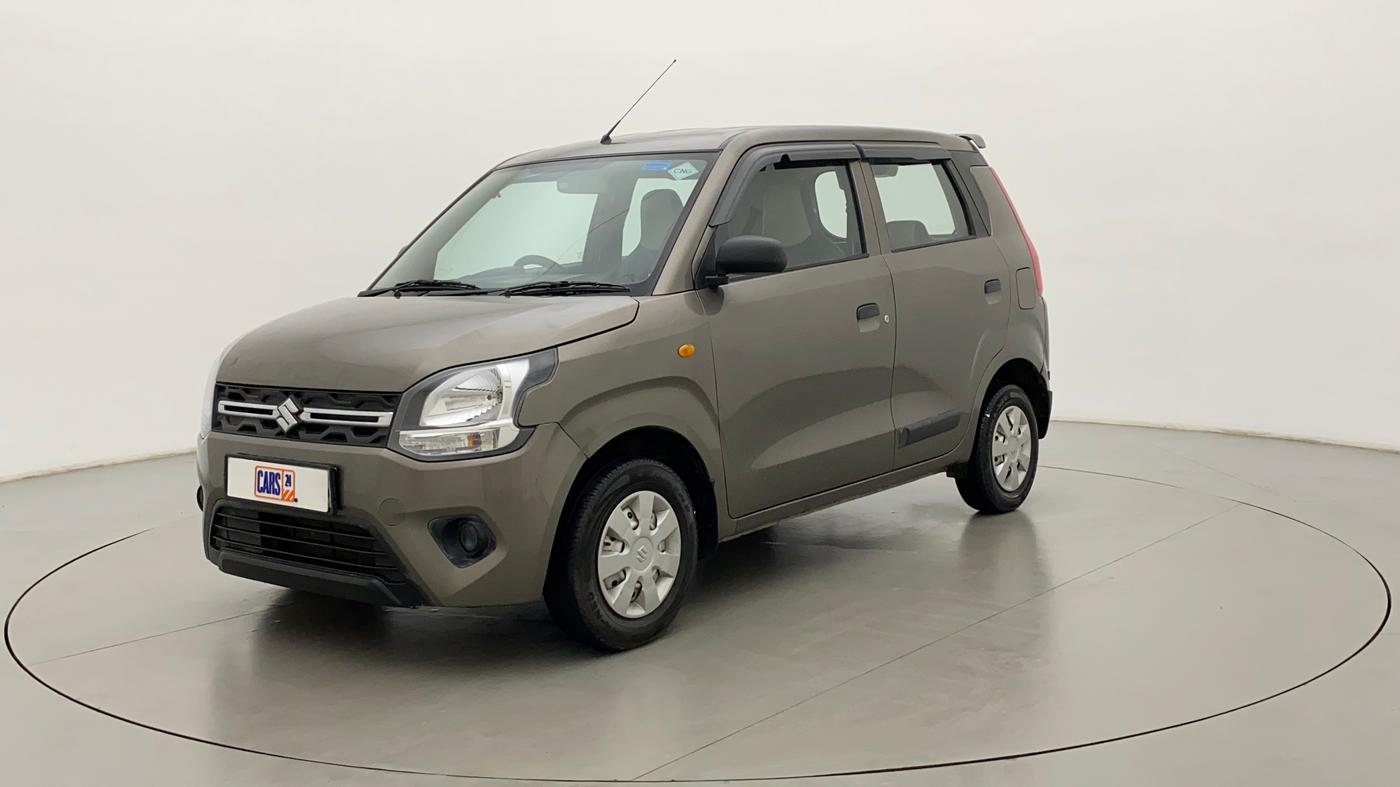 2021 Maruti New Wagon-R LXI CNG 1.0, CNG, Manual, 54,602 km, Left Front Diagonal