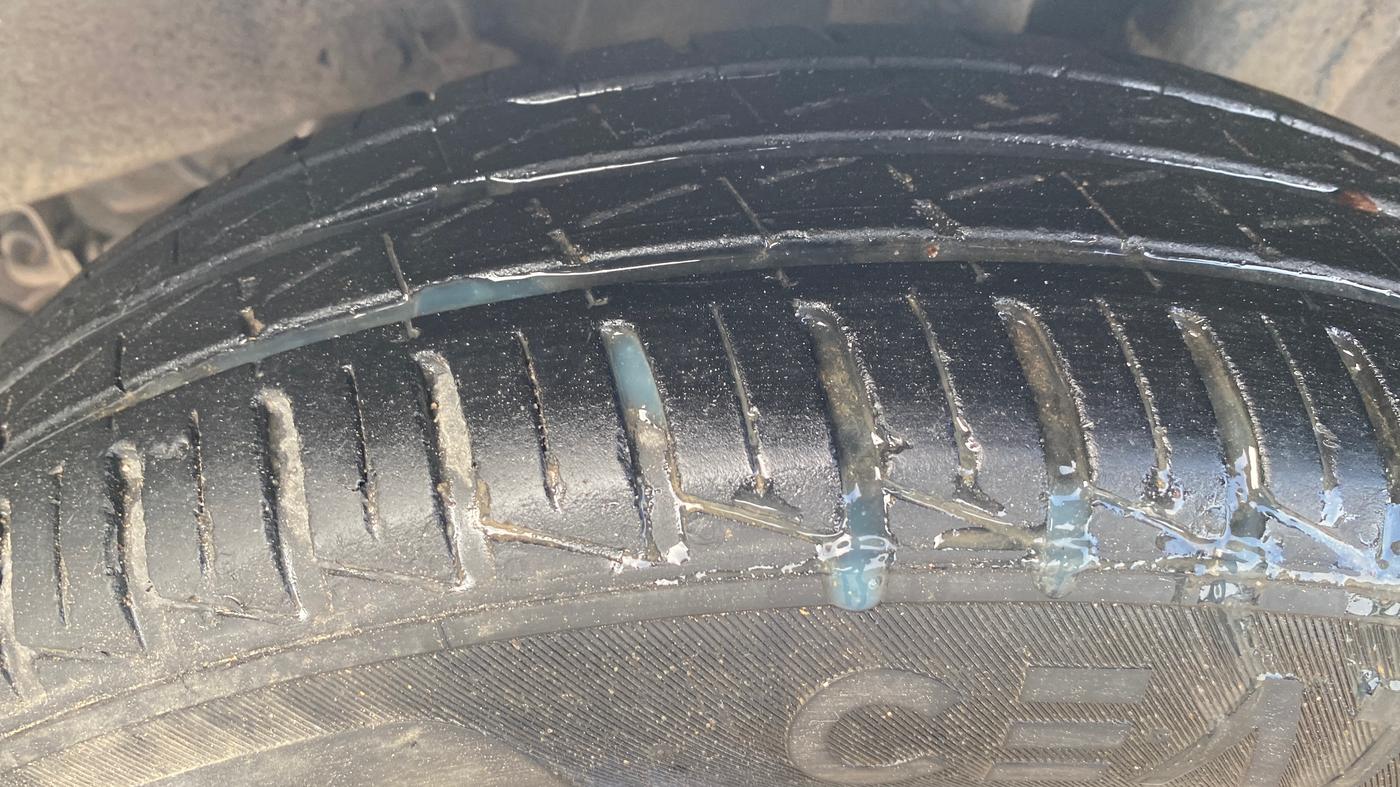 2021 Hyundai NEW SANTRO SPORTZ EXECUTIVE MT CNG, CNG, Manual, 84,801 km, Left Rear Tyre Tread