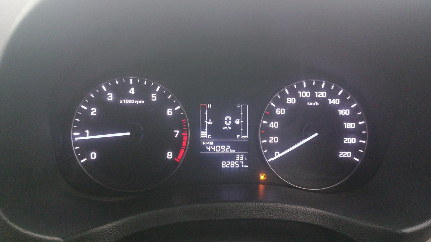 2016 Hyundai Creta SX PLUS 1.6 PETROL, Petrol, Manual, 82,855 km, Odometer Image