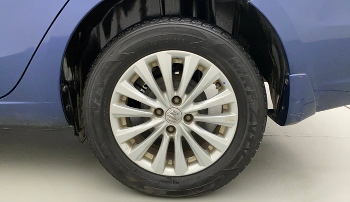 2017 Maruti Ciaz ZETA DIESEL 1.3, Diesel, Manual, 90,677 km, Left Rear Wheel