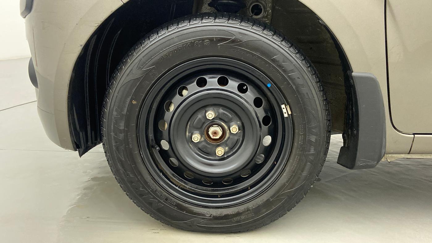 2019 Maruti New Wagon-R VXI 1.0, Petrol, Manual, 9,187 km, Left Front Wheel