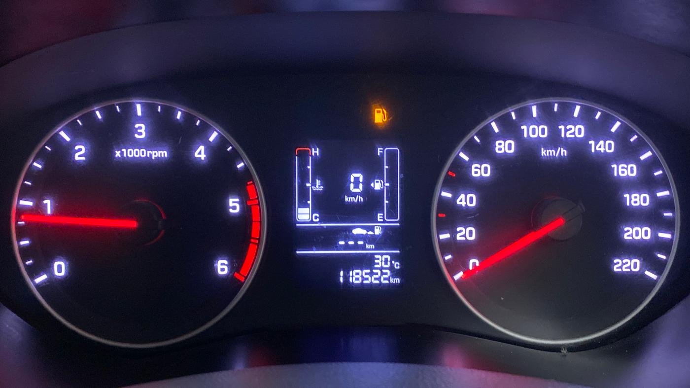 2018 Hyundai Elite i20 ASTA 1.4 CRDI DUAL TONE, Diesel, Manual, 1,18,522 km, Odometer Image