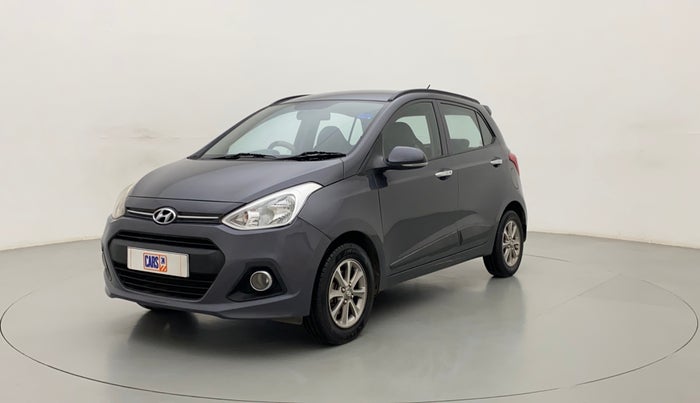 2015 Hyundai Grand i10 ASTA (O) 1.2 KAPPA VTVT, Petrol, Manual, 99,767 km, Left Front Diagonal