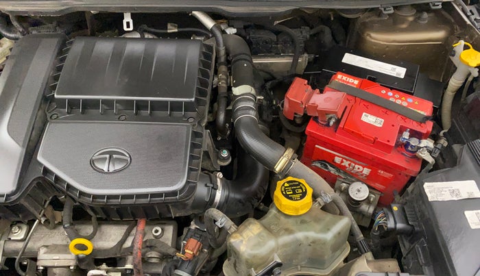 2022 Tata NEXON XZA PLUS (PREMIUM) DIESEL JET, Diesel, Automatic, 58,990 km, Engine View - Left