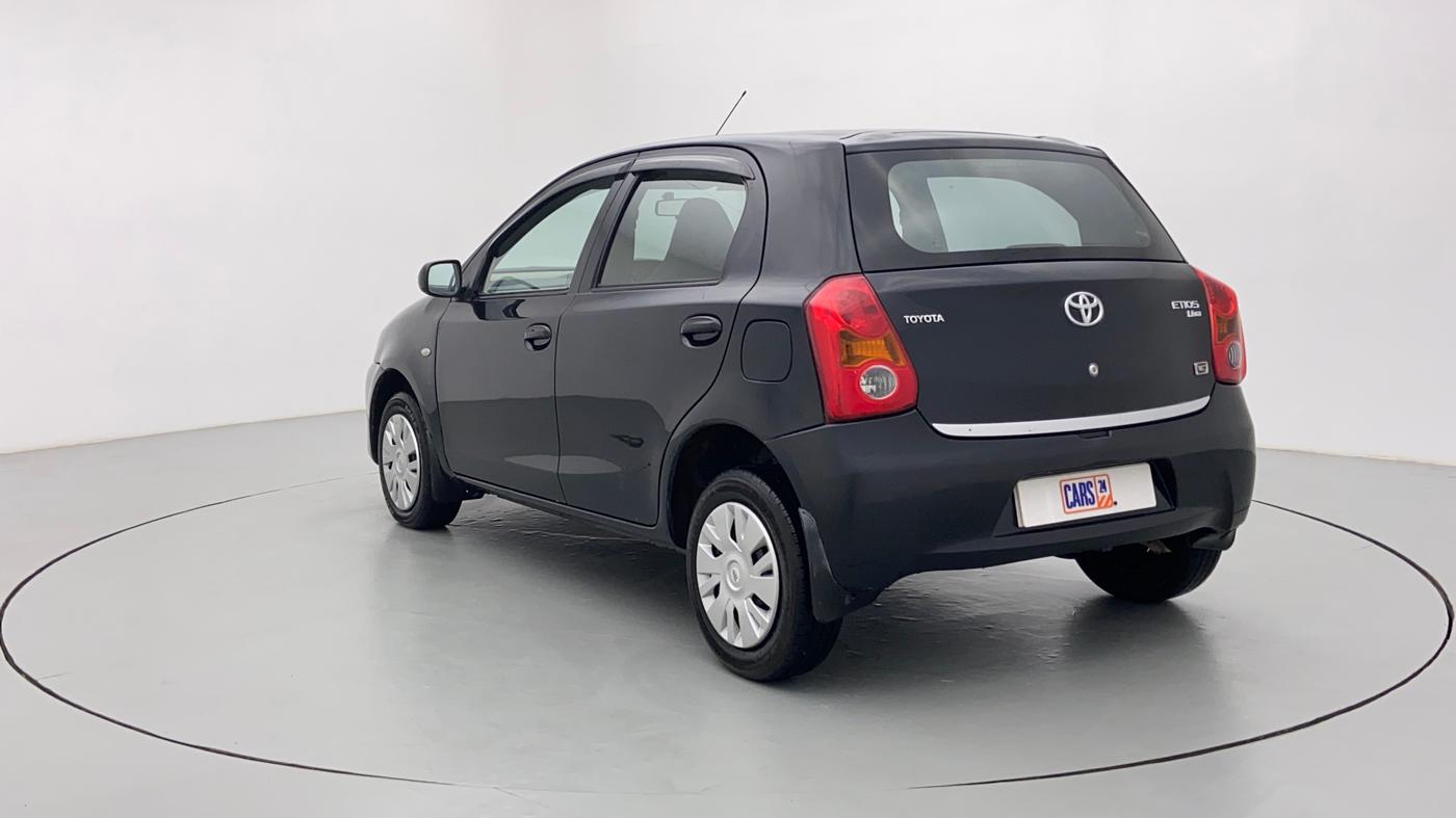 2011 Toyota Etios Liva G SP, Petrol, Manual, 48,807 km, Left Back Diagonal