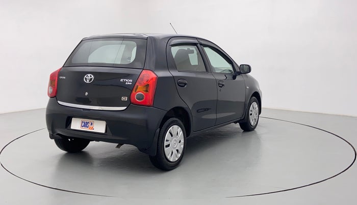 2011 Toyota Etios Liva G SP, Petrol, Manual, 48,807 km, Right Back Diagonal