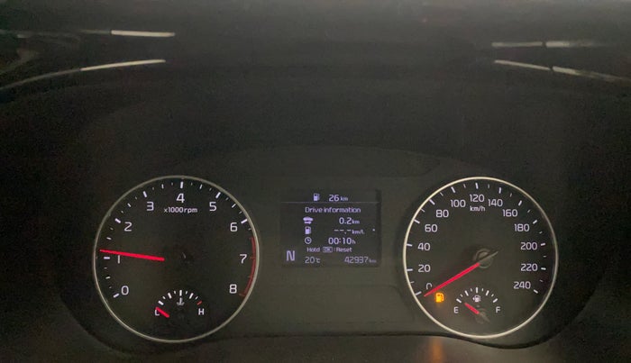 2021 KIA SELTOS HTK PLUS 1.5 IMT, Petrol, Manual, 42,937 km, Odometer Image