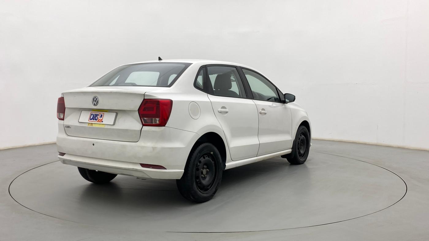 2019 Volkswagen Ameo COMFORTLINE 1.0L, Petrol, Manual, 46,451 km, Right Back Diagonal