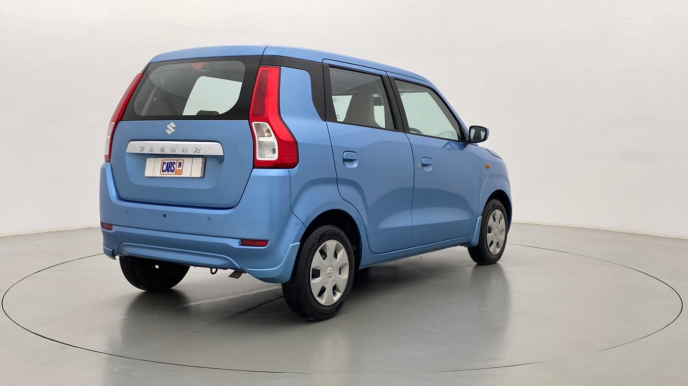 2019 Maruti New Wagon-R VXI 1.2L, Petrol, Manual, 3,693 km, Right Back Diagonal