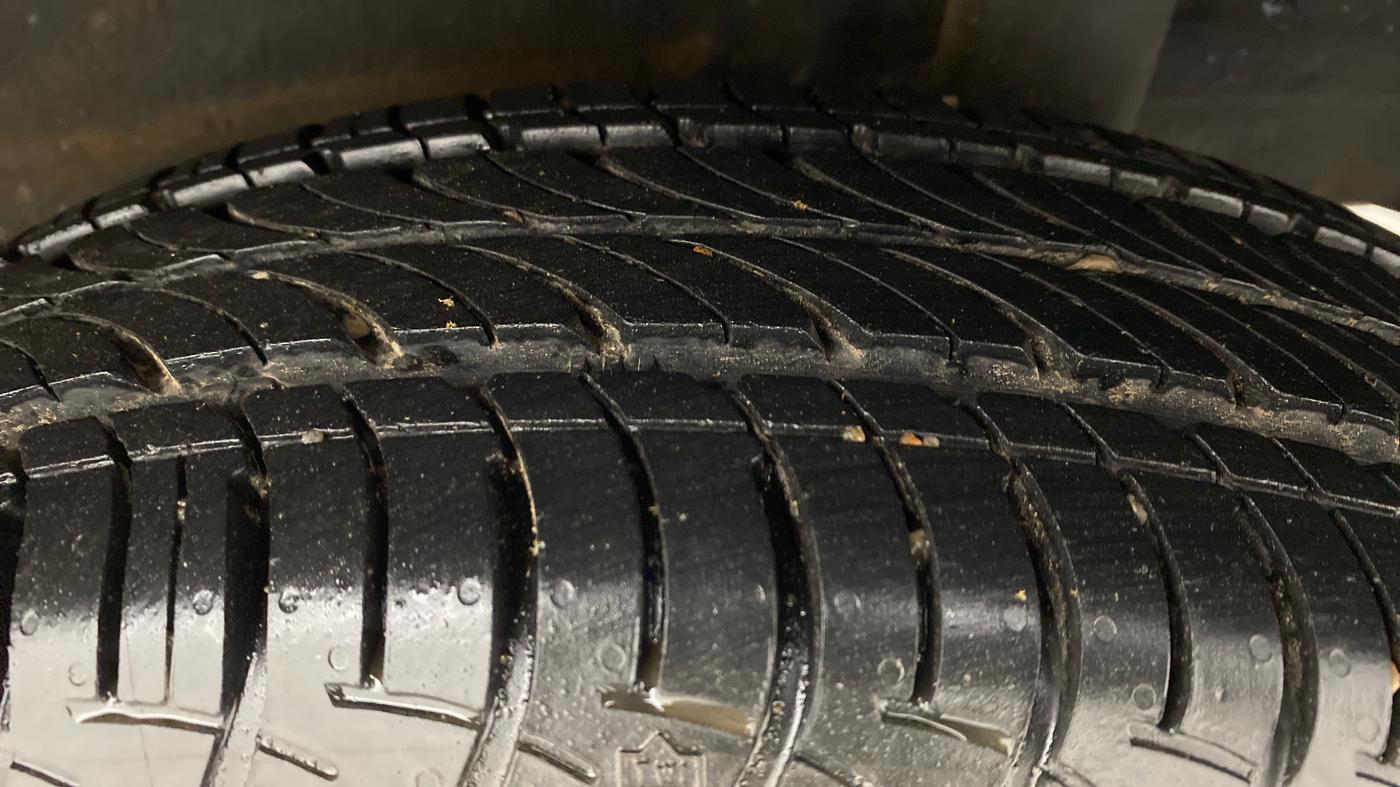 2019 Maruti New Wagon-R VXI 1.2L, Petrol, Manual, 3,693 km, Left Rear Tyre Tread