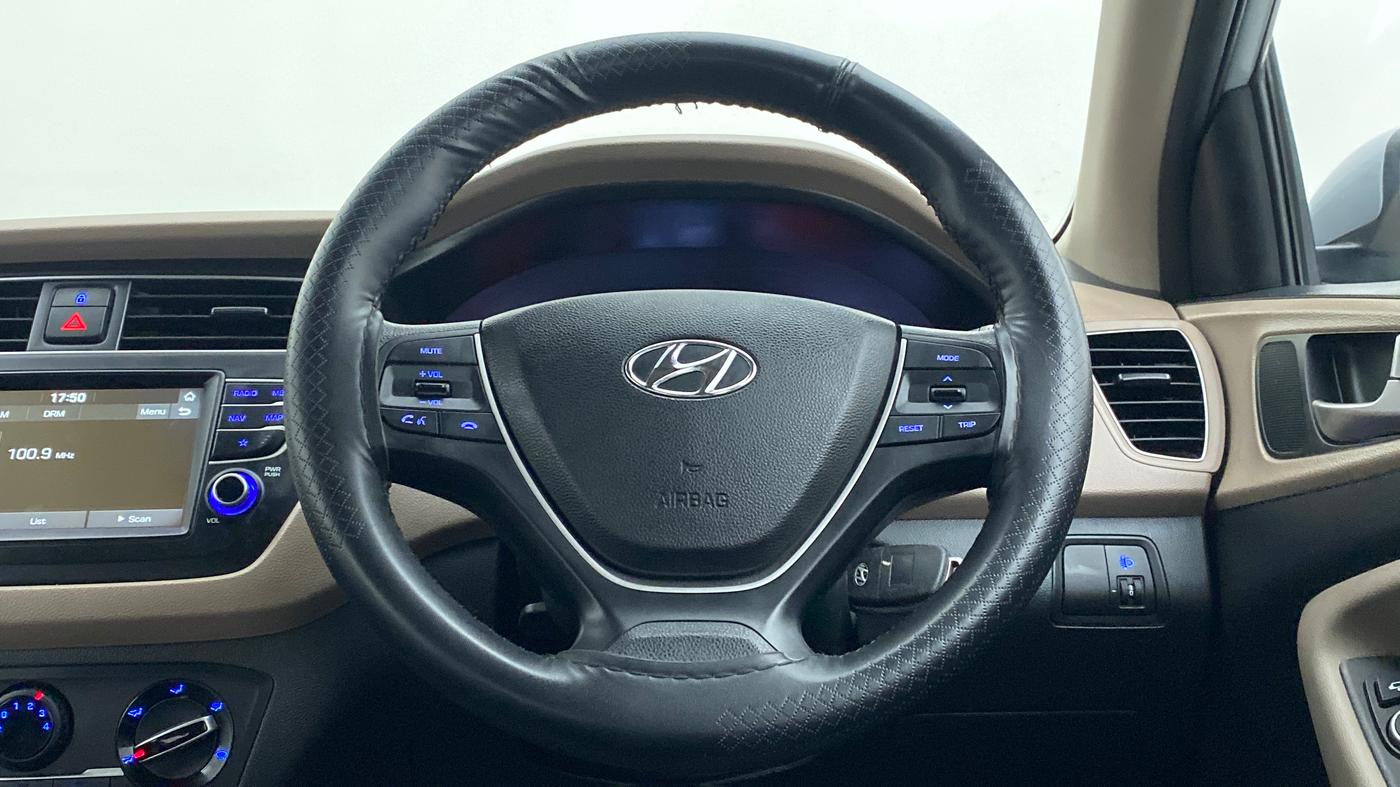 2019 Hyundai Elite i20 1.2 SPORTS PLUS VTVT, Petrol, Manual, 22,567 km, Steering Wheel Close Up