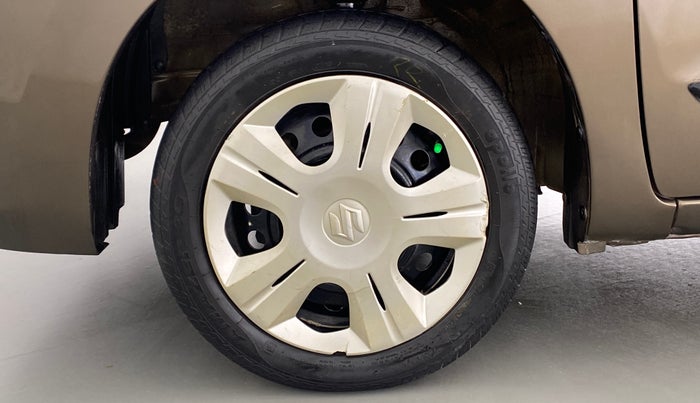 2013 Maruti Wagon R 1.0 VXI, Petrol, Manual, 40,451 km, Left Front Wheel