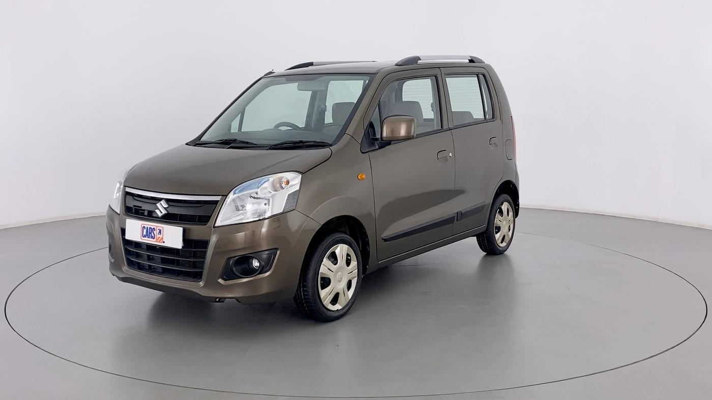 2013 Maruti Wagon R 1.0 VXI, Petrol, Manual, 40,451 km, Left Front Diagonal