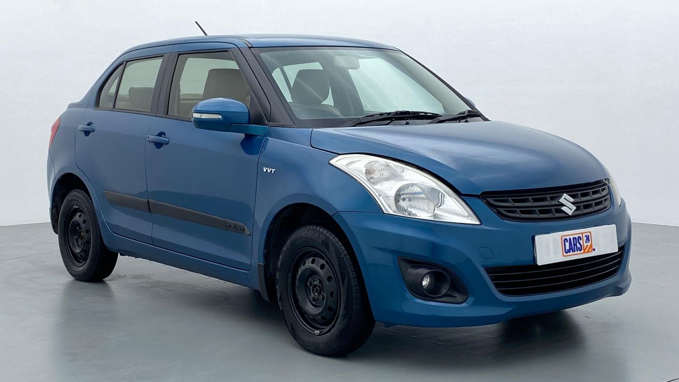 2013 Maruti Swift Dzire VXI 1.2 BS IV, Petrol, Manual, 1,05,555 km, Right Front Diagonal (45- Degree) View