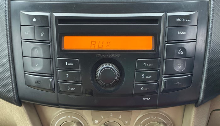 2013 Maruti Swift Dzire VXI 1.2 BS IV, Petrol, Manual, 1,05,555 km, Infotainment System