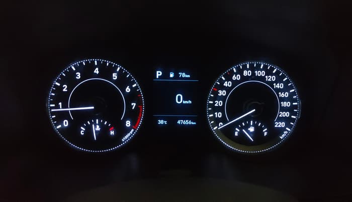 2019 Hyundai VENUE SX PLUS 1.0 TURBO DCT, Petrol, Automatic, 47,629 km, Odometer Image