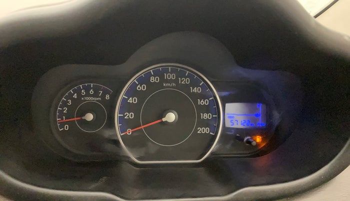 2012 Hyundai i10 SPORTZ 1.2, Petrol, Manual, 57,099 km, Odometer Image