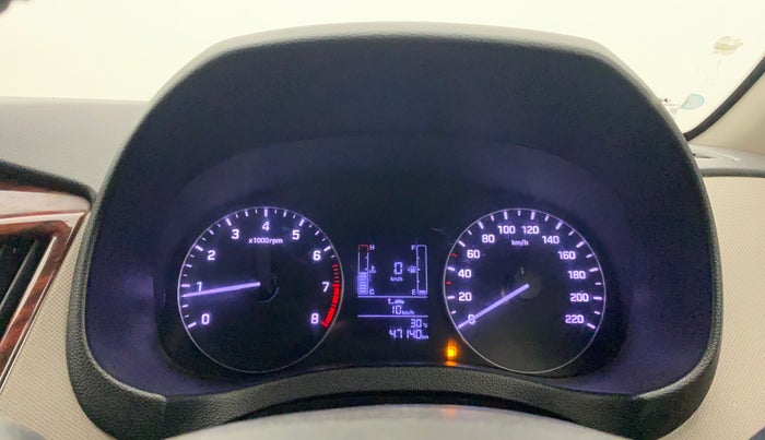 2018 Hyundai Creta E PLUS 1.6 PETROL, CNG, Manual, 47,131 km, Odometer Image