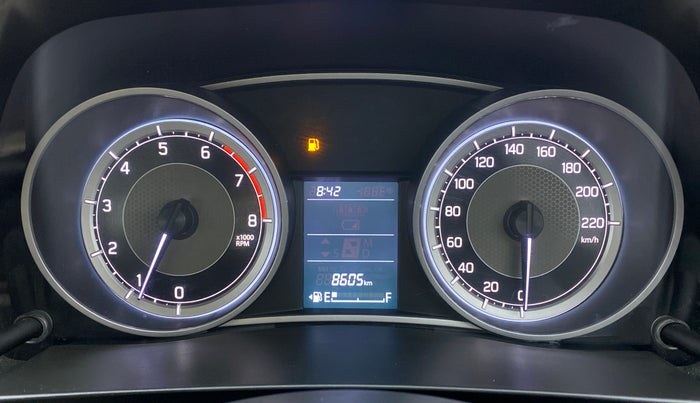 2017 Maruti Dzire VXI, Petrol, Manual, 8,733 km, Odometer Image