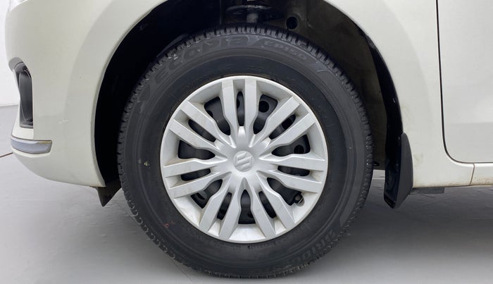2017 Maruti Dzire VXI, Petrol, Manual, 8,733 km, Left Front Wheel