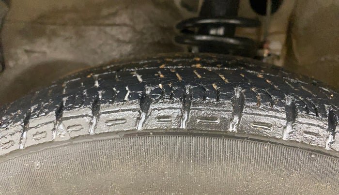 2016 Maruti Alto K10 VXI AMT, Petrol, Automatic, 59,440 km, Left Front Tyre Tread