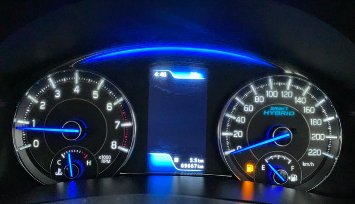 2019 Maruti Ciaz DELTA 1.5 SHVS MT PETROL, Petrol, Manual, 69,667 km, Odometer Image