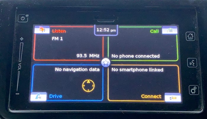 2018 Maruti Baleno ALPHA 1.2K12  AT, Petrol, Automatic, 32,837 km, Infotainment System