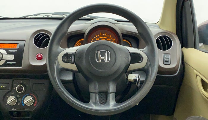 2013 Honda Amaze 1.2L I-VTEC S, Petrol, Manual, 30,322 km, Steering Wheel Close Up