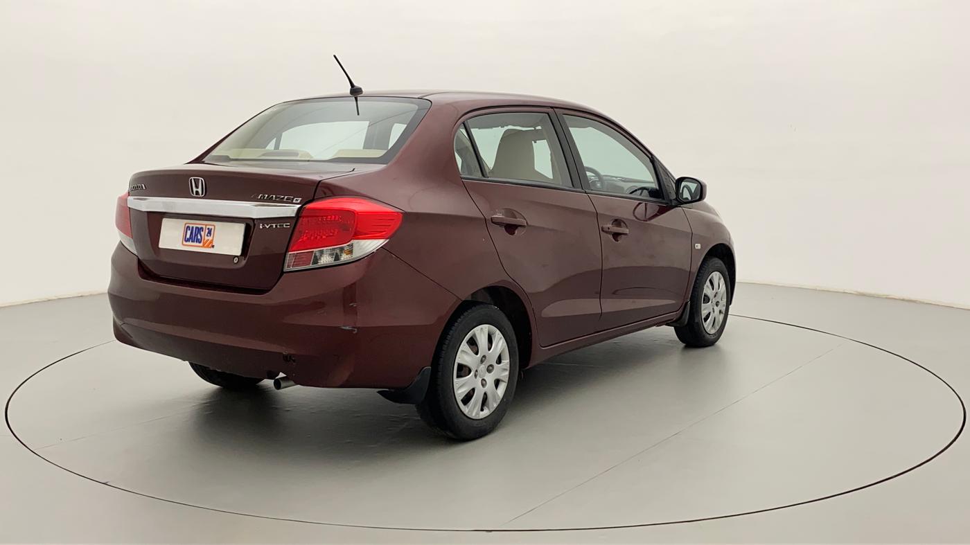2013 Honda Amaze 1.2L I-VTEC S, Petrol, Manual, 30,322 km, Right Back Diagonal