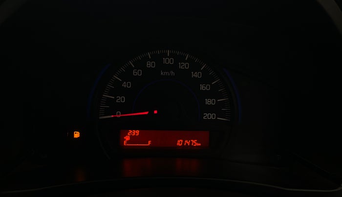 2016 Maruti Baleno SIGMA PETROL 1.2, Petrol, Manual, 1,01,466 km, Odometer Image