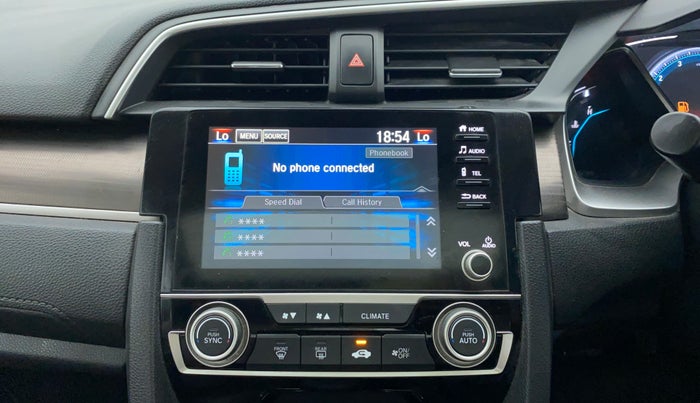2019 Honda Civic ZX CVT PETROL, Petrol, Automatic, 45,604 km, Air Conditioner