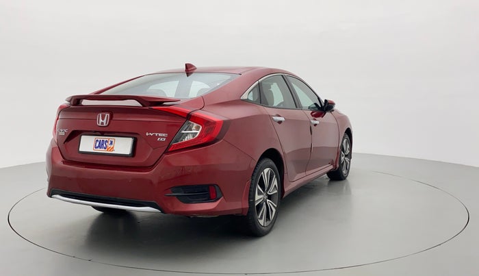 2019 Honda Civic ZX CVT PETROL, Petrol, Automatic, 45,604 km, Right Back Diagonal