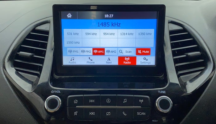 2020 Ford Figo Aspire TITANIUM 1.2 PETROL, Petrol, Manual, 39,240 km, Infotainment System