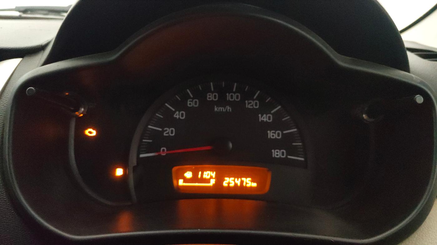 2015 Maruti Celerio VXI, Petrol, Manual, 25,471 km, Odometer Image