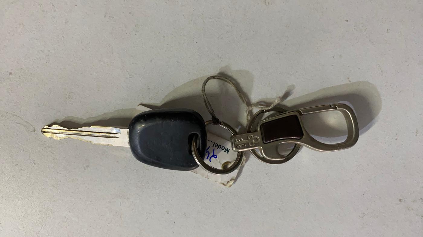 2018 Maruti Wagon R 1.0 LXI CNG, CNG, Manual, 50,979 km, Key Close Up