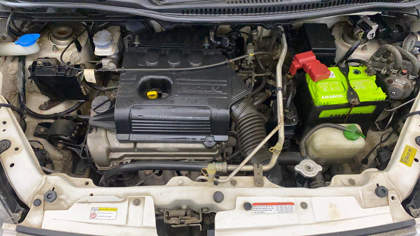 2018 Maruti Wagon R 1.0 LXI CNG, CNG, Manual, 50,979 km, Engine View